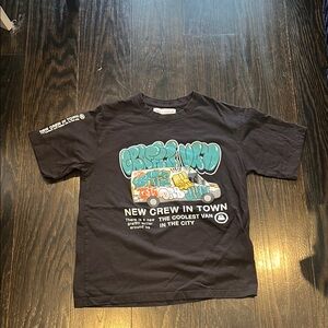 Graphic Black Kids T-Shirt